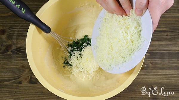 Oven Baked Cheese Waffles - Step 4