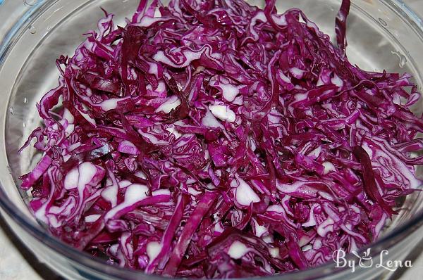 German Red Cabbage - Step 1