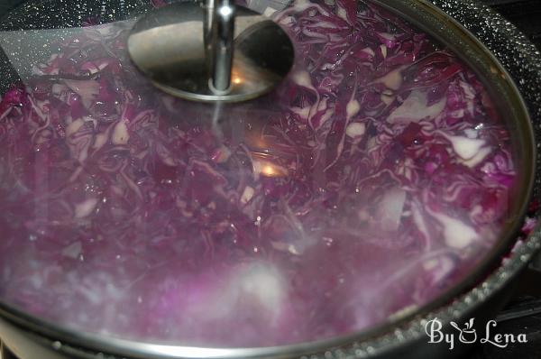 German Red Cabbage - Step 4