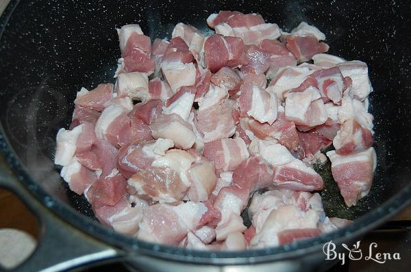 Braised Cabbage with Meat - Step 1