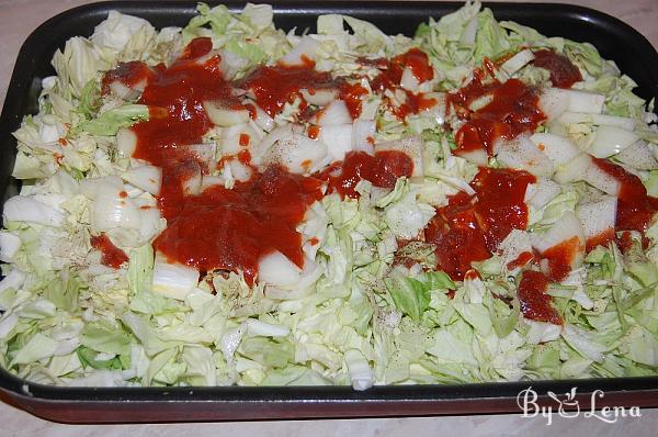 One Pan Cabbage and Sausage - Step 4