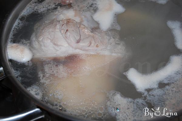 Roasted Cabbage with Ham Hocks - Step 1