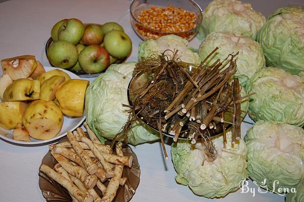 Fermented Whole Cabbage Heads (Romanian Varza Murata) - Step 1