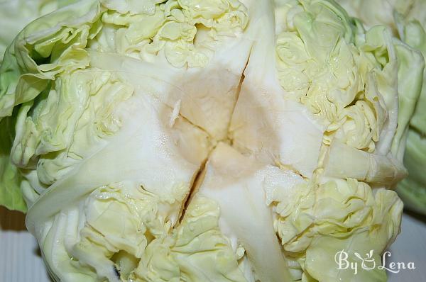 Fermented Whole Cabbage Heads (Romanian Varza Murata) - Step 3