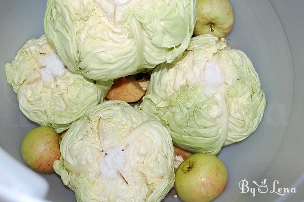 Fermented Whole Cabbage Heads (Romanian Varza Murata) - Step 5