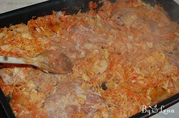 Roasted Pork with Sauerkraut - Step 13