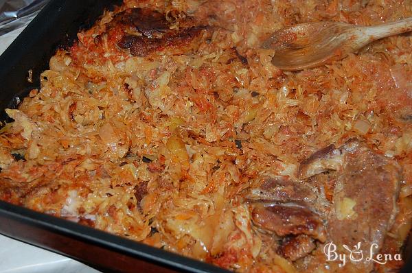 Roasted Pork with Sauerkraut - Step 14