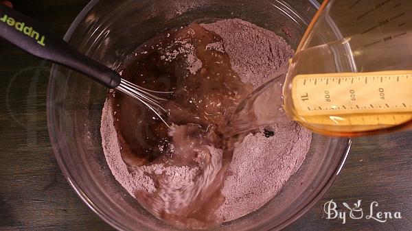 Vegan Chocolate Cake(Crazy Cake) - Step 2