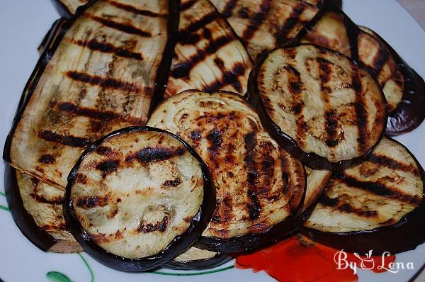 Eggplant Appetizer with Tomato and Garlic - Step 1