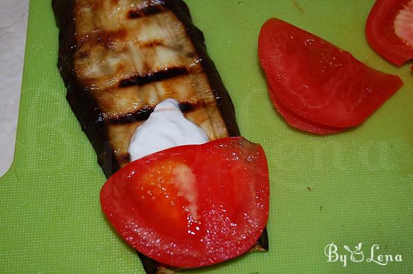 Eggplant Appetizer with Tomato and Garlic - Step 4