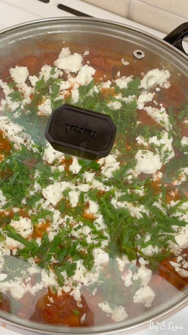 Eggplant Saganaki - Step 11