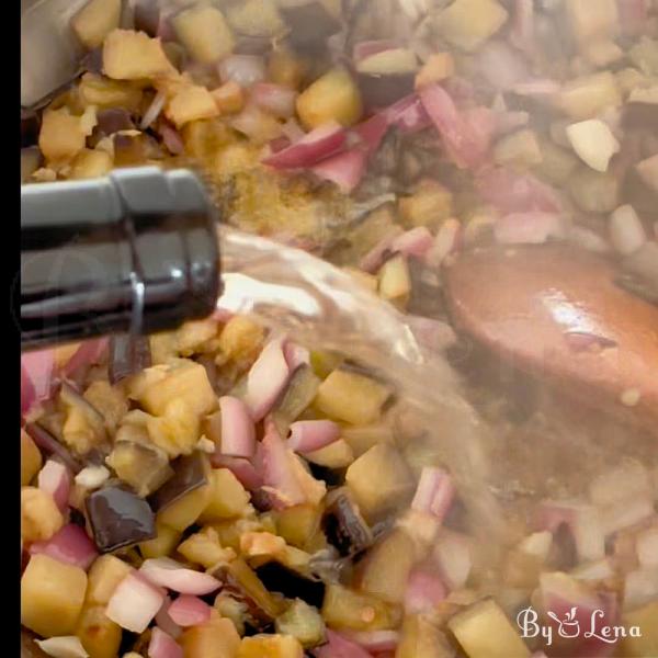 Eggplant Saganaki - Step 6