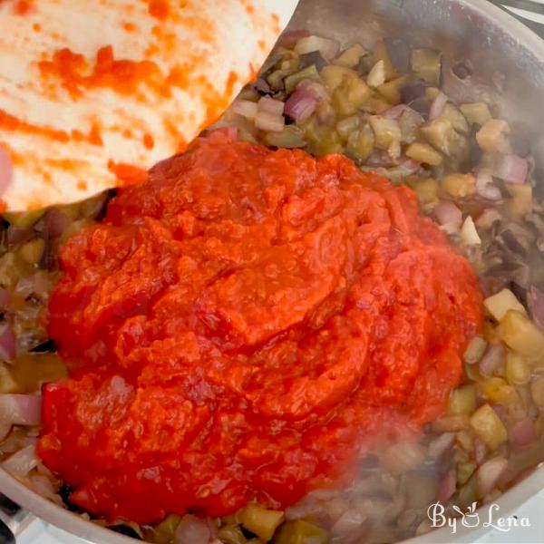 Eggplant Saganaki - Step 7