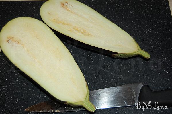 'Heavenly' Oven-Roasted Eggplants - Step 1