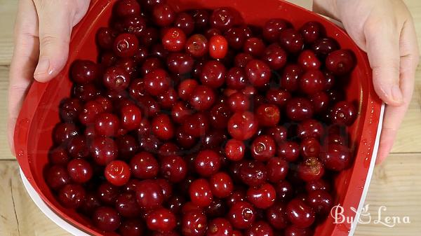 Romanian Cherry Wine - Visinata - Step 1