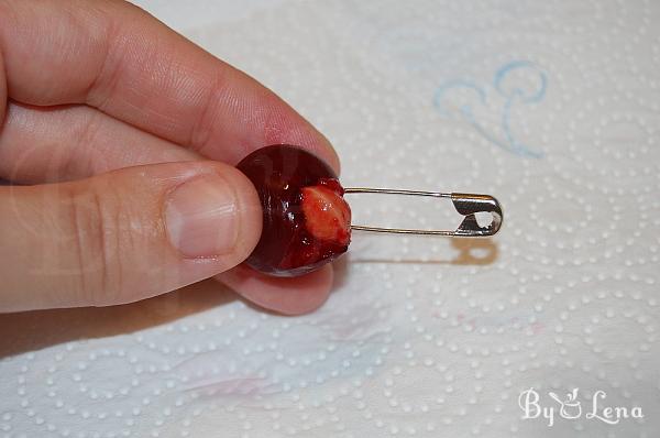 How to Freeze Cherries - Step 3
