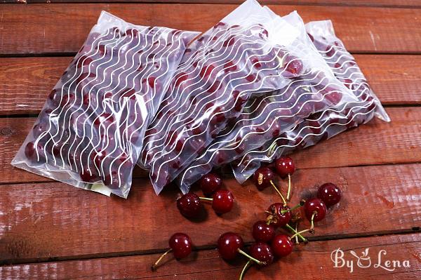 How to Freeze Cherries - Step 7