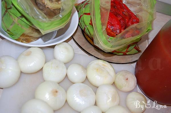 Romanian Eggplant Spread - Zacusca - Step 3