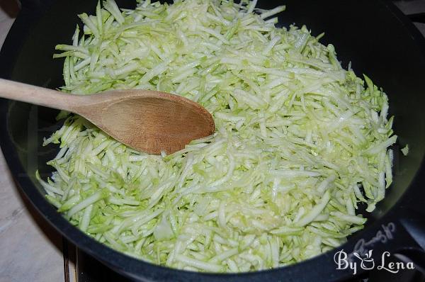 Quick Zucchini Spread, Cooked in the Pan - Step 2