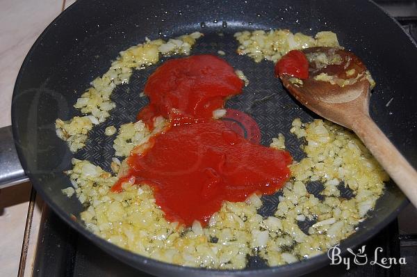 Quick Zucchini Spread, Cooked in the Pan - Step 5