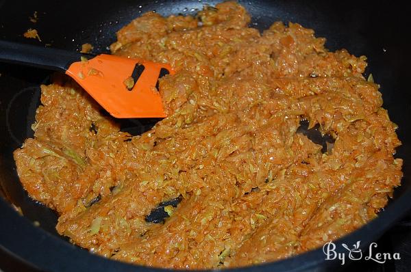 Quick Zucchini Spread, Cooked in the Pan - Step 6