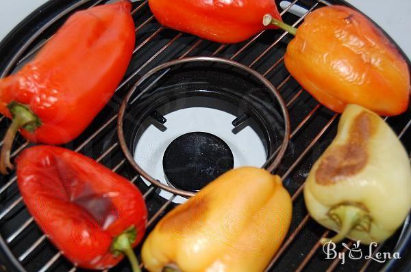 Roasted Peppers with Sour Cream - Step 2
