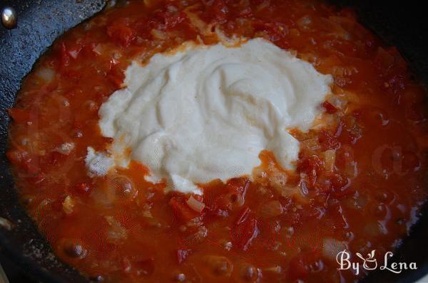 Roasted Peppers with Sour Cream - Step 7