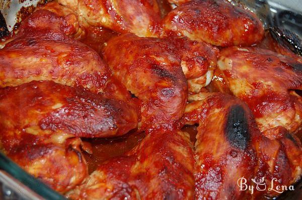 Baked Honey Chicken Wings - Step 6