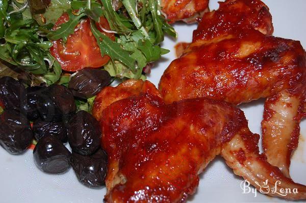 Baked Honey Chicken Wings