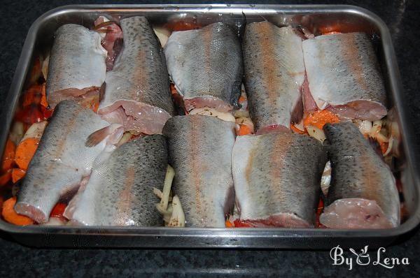 Baked fish with vegetables - Step 6