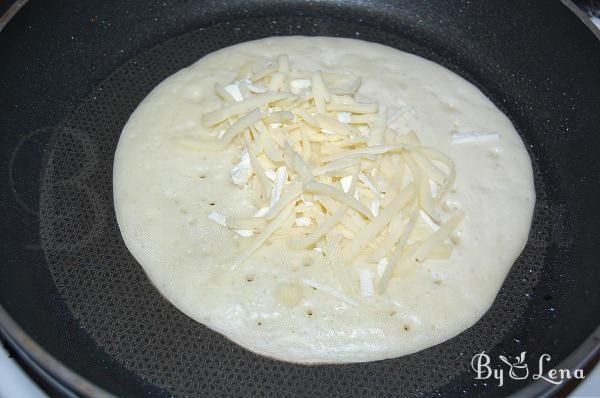 Chicken and Mushrooms Stuffed Pancakes - Step 12