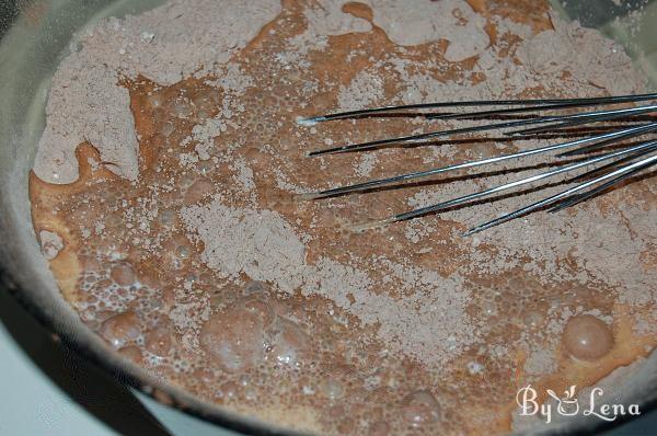 Chocolate muffins filled with Cream Cheese - Step 4