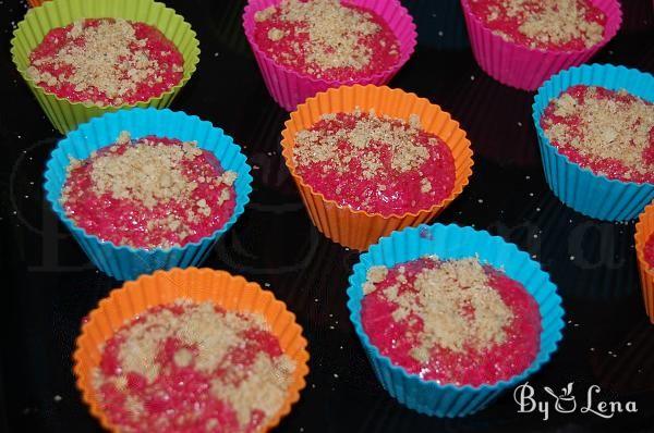 Beetroot Pink Muffins - Step 10