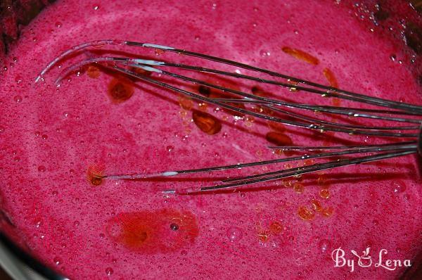 Beetroot Pink Muffins - Step 4