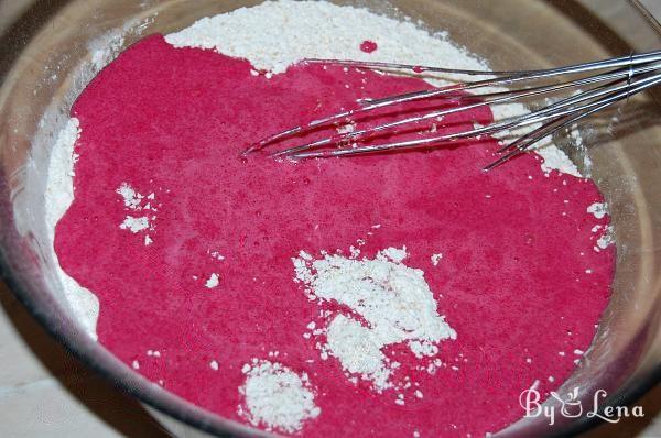 Beetroot Pink Muffins - Step 6