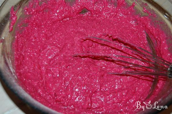 Beetroot Pink Muffins - Step 7