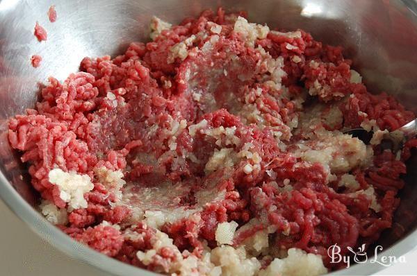 Oven Baked Beef Burgers - Step 1