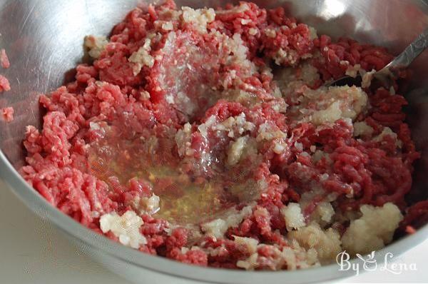 Oven Baked Beef Burgers - Step 2