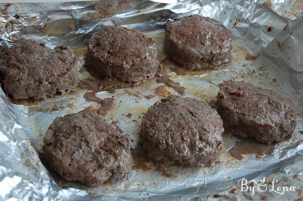 Oven Baked Beef Burgers - Step 6