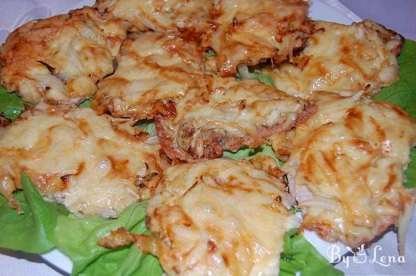 Baked Pork Chops with Cheese and Onion