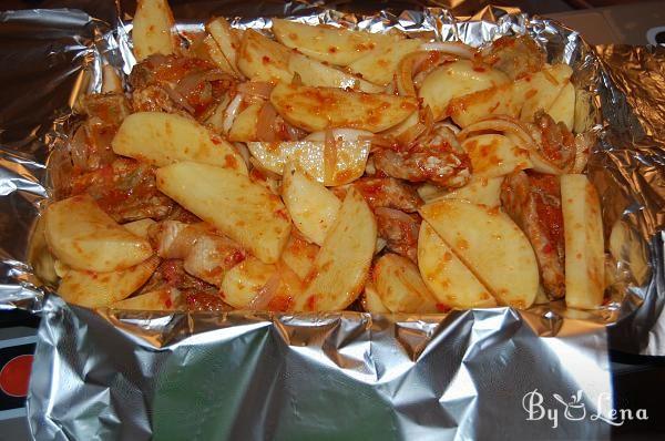 Roasted Potatoes&Meat - Step 3