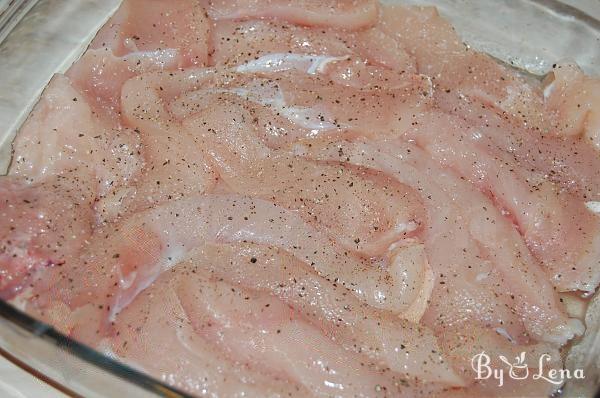 Baked Potatoes with Meat and Cheese - Step 1