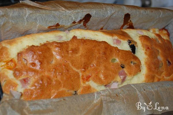Savory Cheese and Ham Bread - Step 7