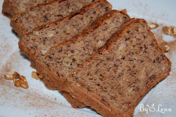 Wholemeal Wheat and Rye Flour Banana Bread