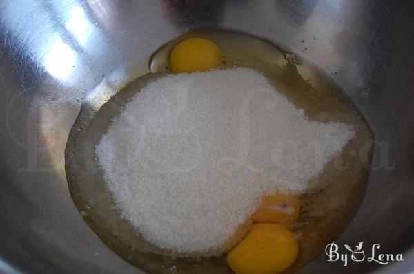 Simple Coconut Poppy Seed Cake - Step 1