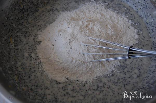Simple Coconut Poppy Seed Cake - Step 6