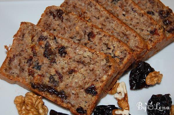 Healthy Oatmeal Prune Bread