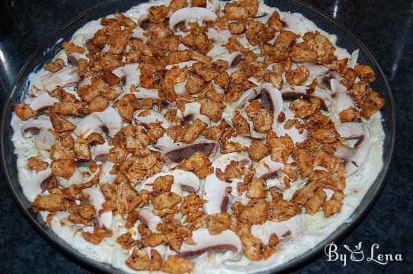 Chicken and Mushroom Pizza Recipe - Step 12