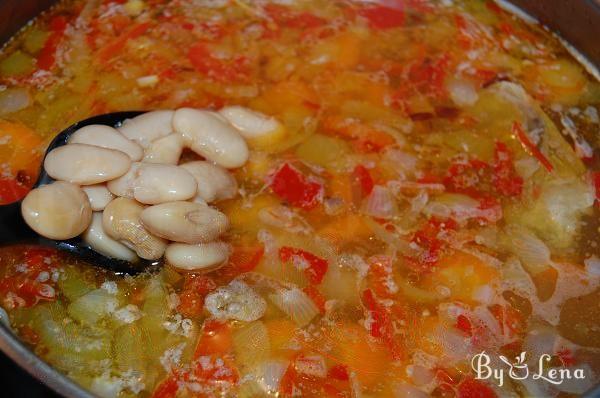 Chicken Noodles Soup with Beans - Step 7