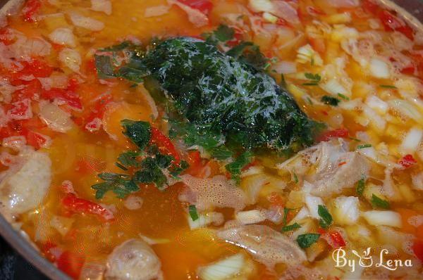 Chicken Noodles Soup with Beans - Step 8